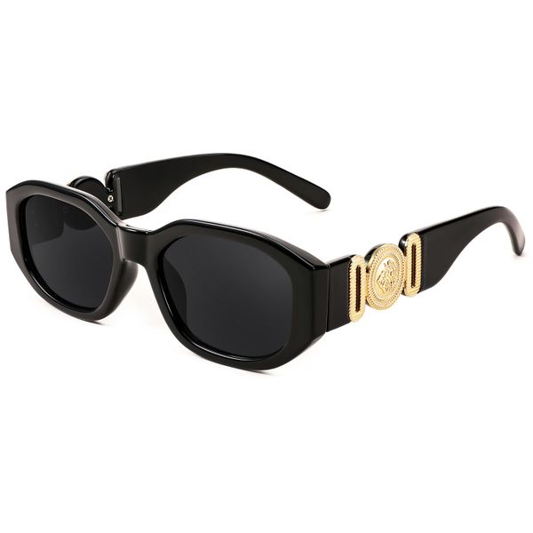 Retro Trendy Rectangle Sunglasses Women Square Sun Glasses