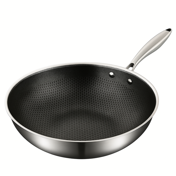32cm Non-Stick Frying Pan - Stainless Steel Base