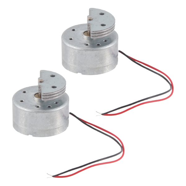 2 Pcs Mini Vibration Motor 3500Rpm Dc 1.5-6V for Game Compatible with None