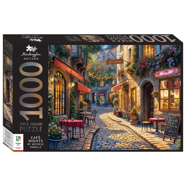 Mindbogglers Artisan 1000 Piece Cafe Nights