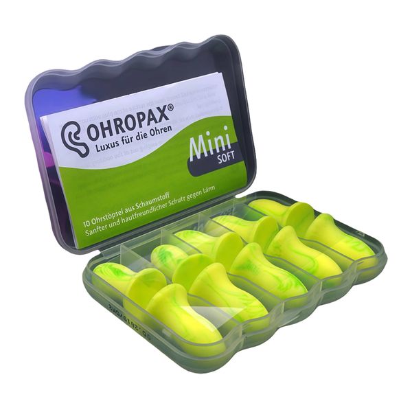 5 Pairs Of Noise-Cancelling Earbuds, Compatible With OHROPAX