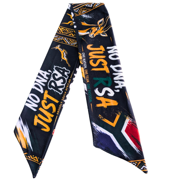Green &amp; Gold Springbok Supporters Double-sided scarf