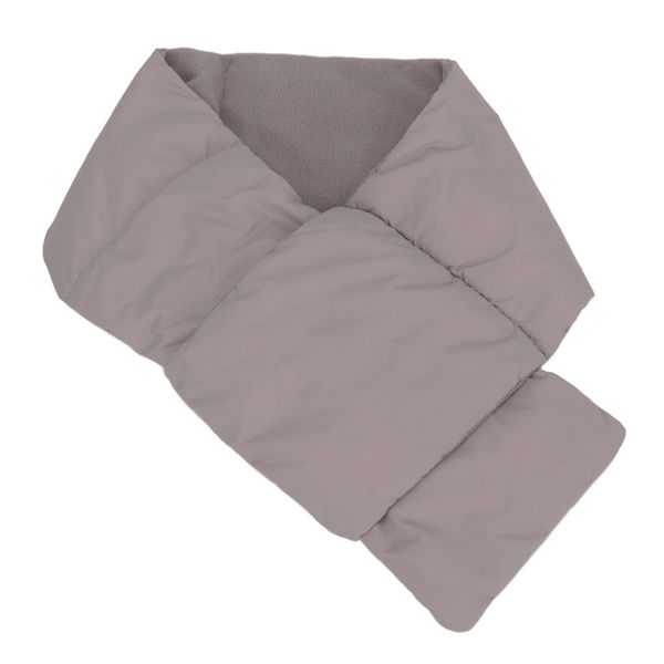 Grey Ultralight Down Scarf For Winter