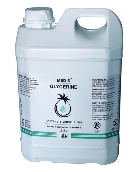 Glycerine BP Decanted {2.5L}