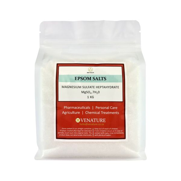 Epsom Salts (Magnesium Sulfate) - 1KG