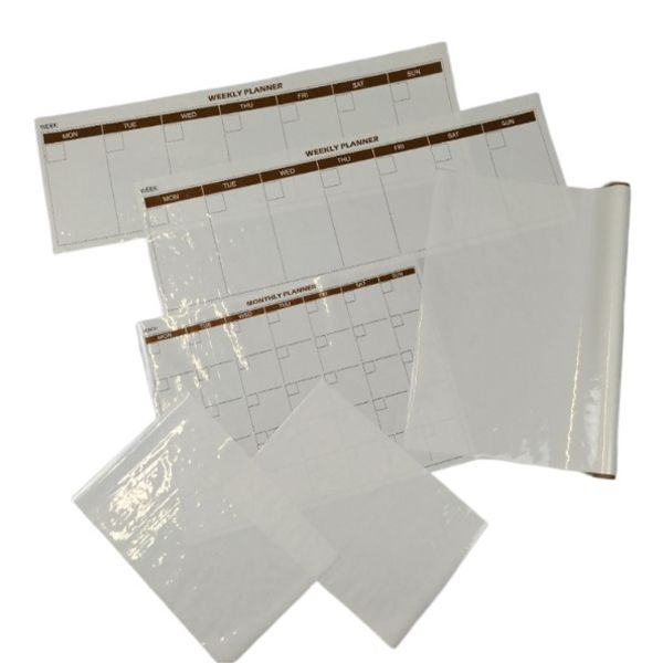 Self Adhesive Instant Whiteboard, Calendar and Planner Sheets - Sheet Roll