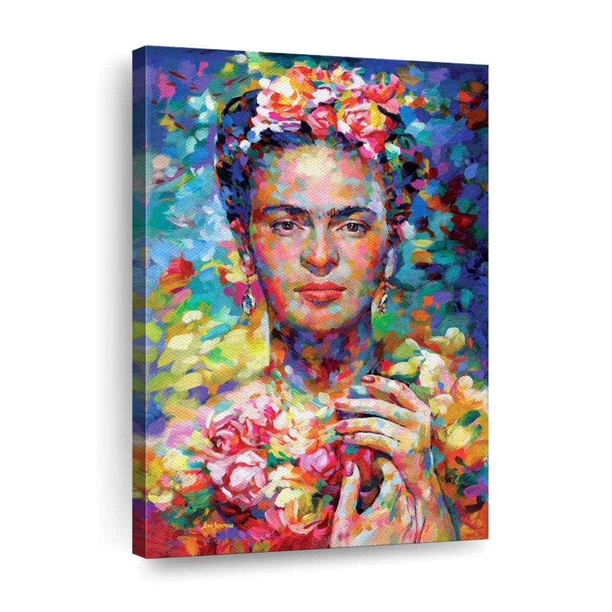 Canvas Wall Art Decor: Frida Khalo Canvas Print | Shop Today. Get It ...