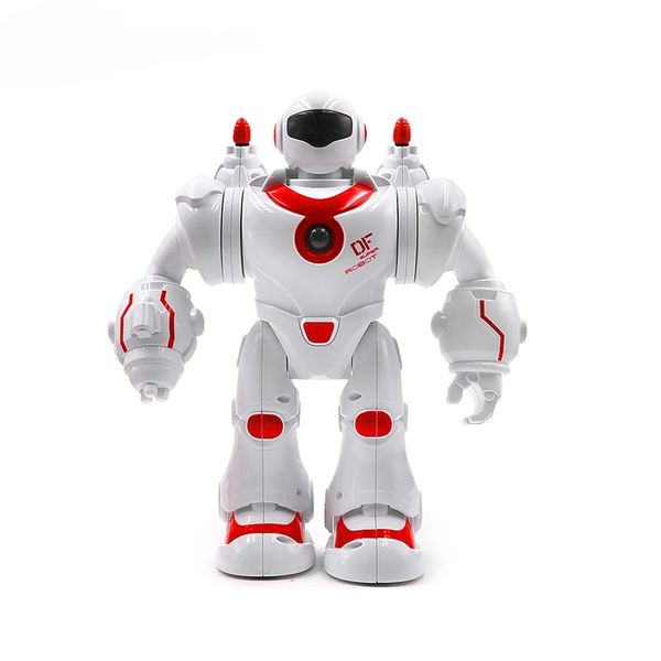 Children Electric Intelligent Robot Toy With Sound, Lights &amp; Shoots Missile