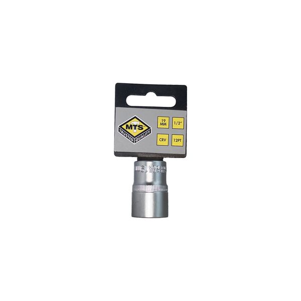 MTS - Socket 1/2" Bi Hex CRV - 19mm