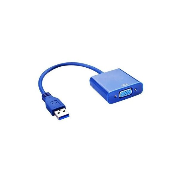 Baobab USB3.0 To VGA Adaptor Cable - Blue