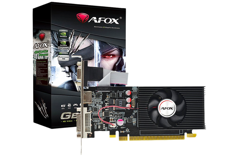 AFOX GeForce GT 730 2GB GDDR3 128-Bit Graphics Card - Low Profile