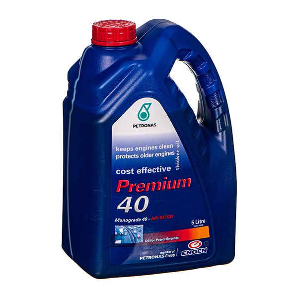 Engen Prem Motor Oil 40 5L