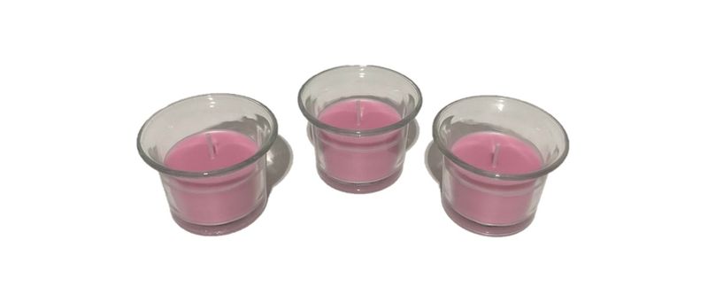 3 Piece Fragrance Candles - Pink