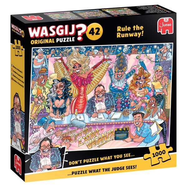 Jumbo Wasgij Original 42 - Rule the Runway! Puzzle - 1000 Pieces