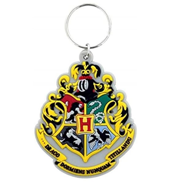 Harry Potter (Hogwarts Crest) Rubber Keychain