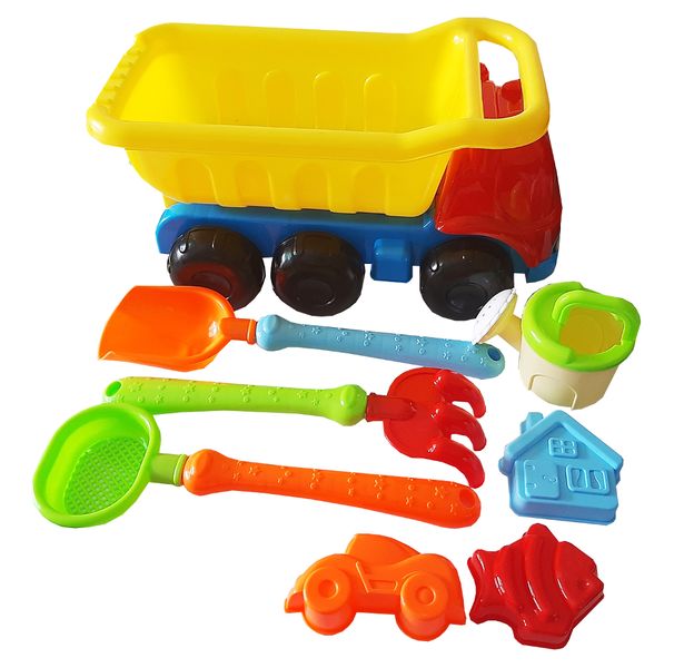 Kids Beach Sand Truck Toy Set - Large