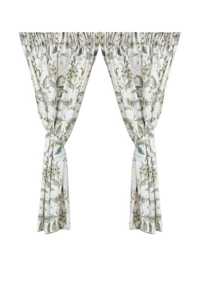 2 Pack Cala Floral Cafe Curtain, 110x120cm