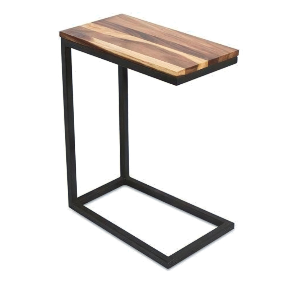 ACCENT Sofa Side Table, Wood and steel Shop Today. Get it Tomorrow