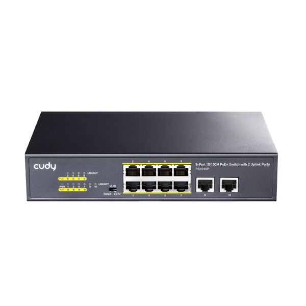 Cudy 10 Port Ethernet POE Switch