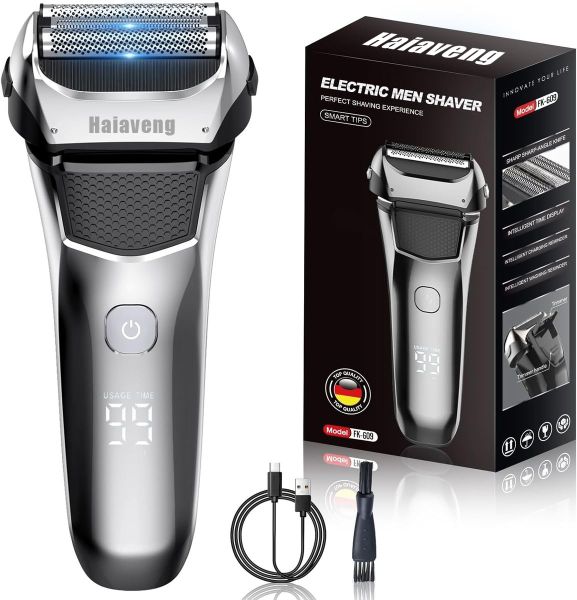 Haiaveng Electric Razor, Electric Shavers for Men face