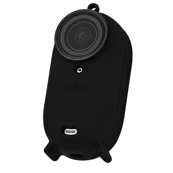 BRDRC Camera Silicone Case For Insta360 GO3S Camera black