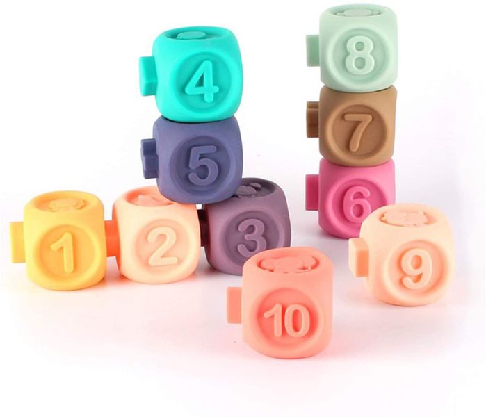 Baby Educational Cubes With Number Block