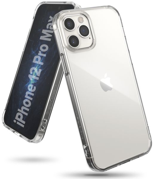 Fusion for iPhone 12 Pro Max Military-Grade Slim Protective Case - Clear