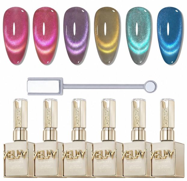 Dopamine Dual-Color Cat Eye Gel Nail Polish