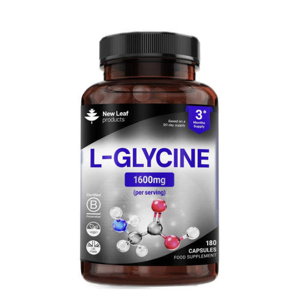 L-Glycine Capsule 3 Months Supply - Vegan, Amino Acid, Protein &amp; Collagen