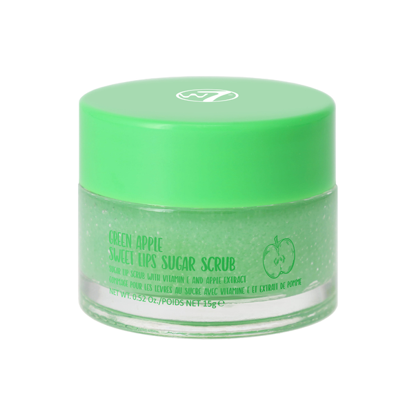 W7 Sweet Lips Sugar Scrub - Green Apple