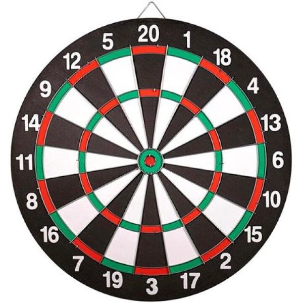 17 Inch Dartboard With 6 Darts