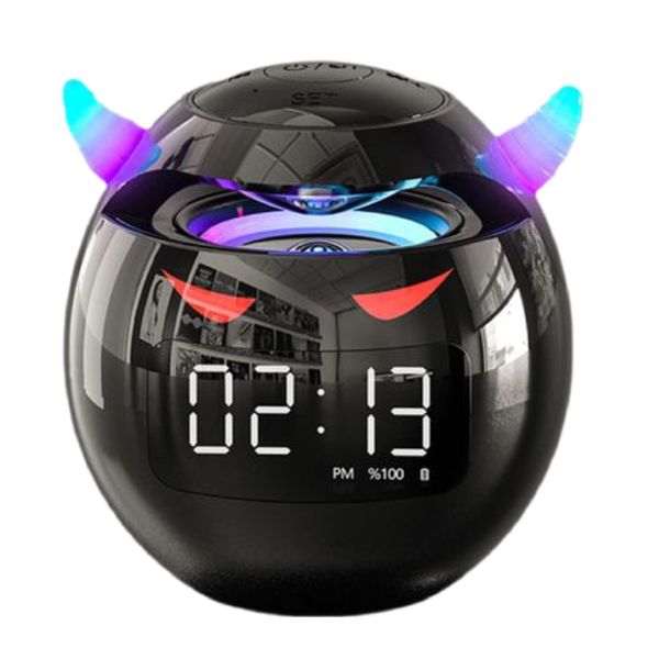 Devil Shaped Design Speaker &amp; Alarm Clock