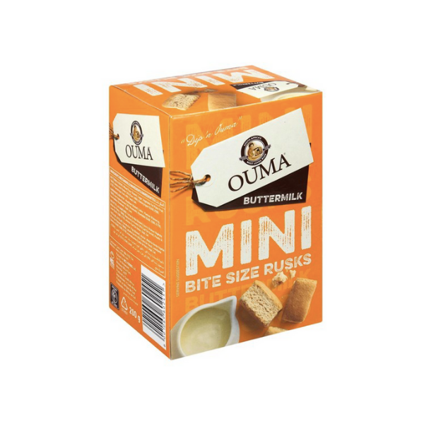 Ouma- Buttermilk Mini Bite Rusks 200g x 6