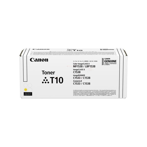 Original Canon T10 Yellow Toner Cartridge