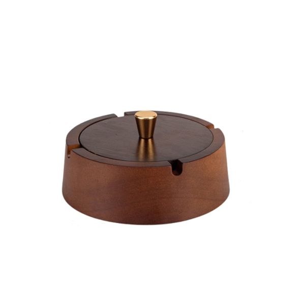 Wooden Ashtray for Home - Premium Living Room Creative Decor