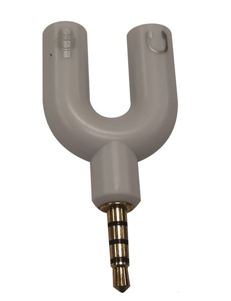 3.5mm Male to Female Audio and Mic Adapter (KY-148)