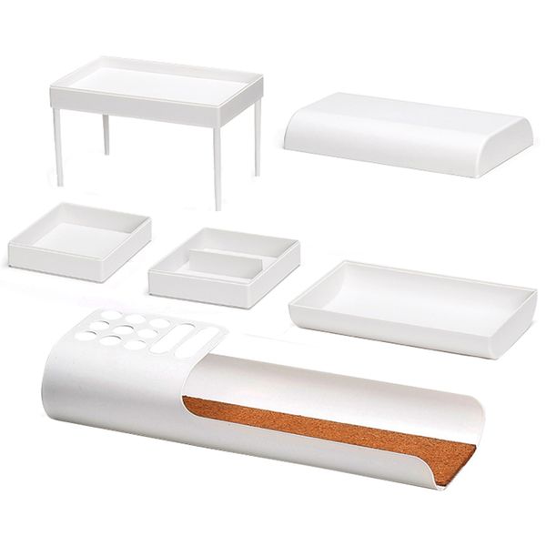Multifunction Office Stationery Desktop Pen Holder Cosmetic Organizer