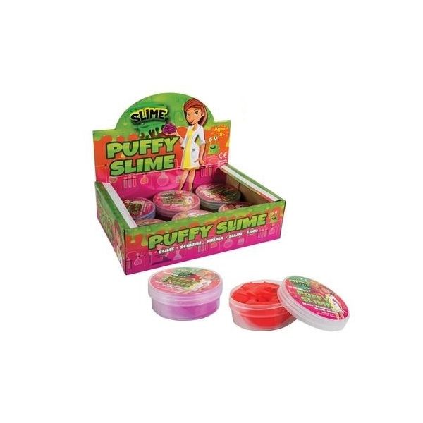 Bulk Pack x 12 Novelty Puffy Putty 35g