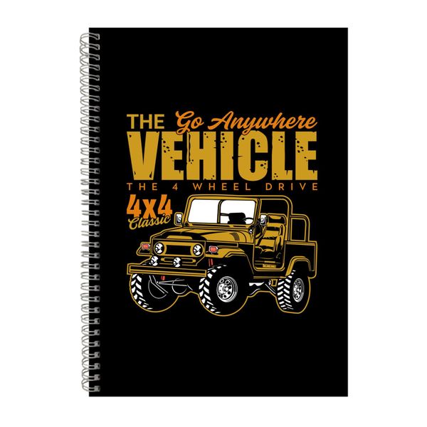 The Go Anywhere Vehicle Notebook Car Gift Idea A4 Notepad 125