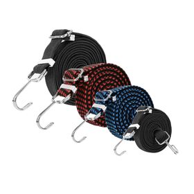 CargoLoc 84061 BedBungee Adjustable 80 Inch Bungee Cord Kit w/ O Rings (4  Pack) 