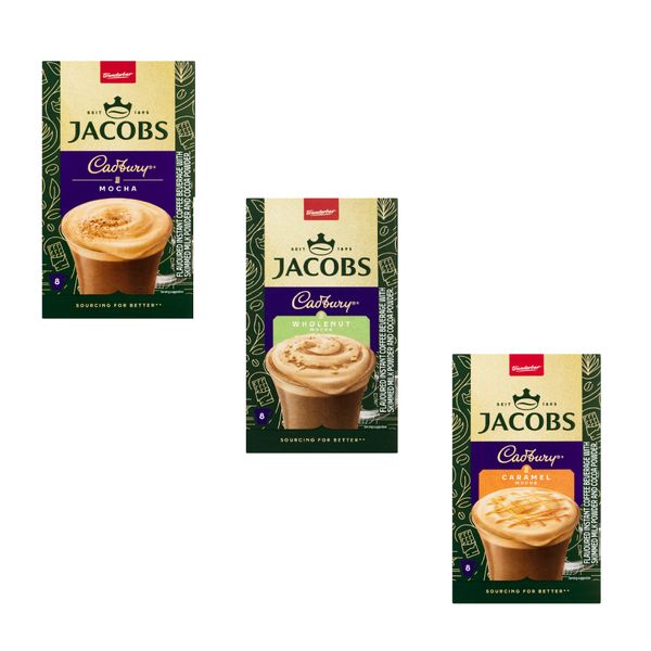 Jacobs Cadbury Mocha Full delux bundle