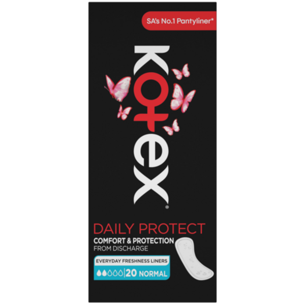 Kotex Panty Liners Core Normal 20s