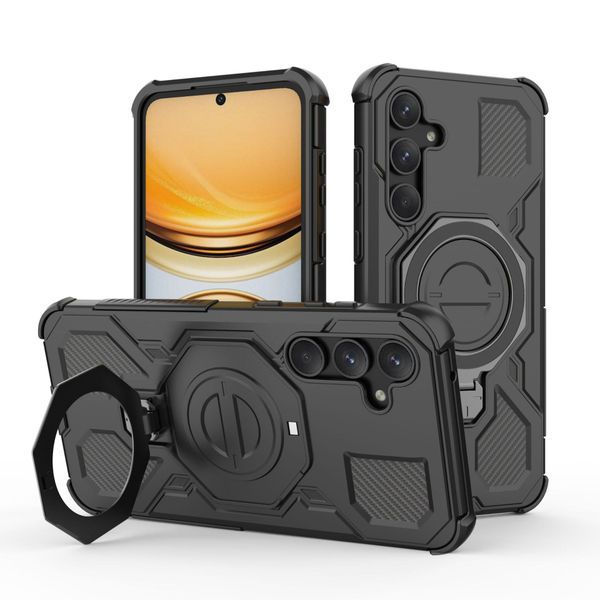 Ring Stand Holder Back Cover Compatible With Samsung Galaxy S24 Ultra