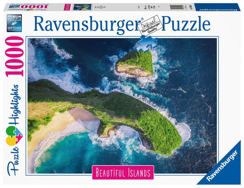 Ravensburger 1000 Pieces Puz Beautiful Islands Indonesia