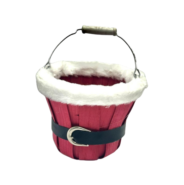 Santa Belt Basket Large 29cmH X 17cm D