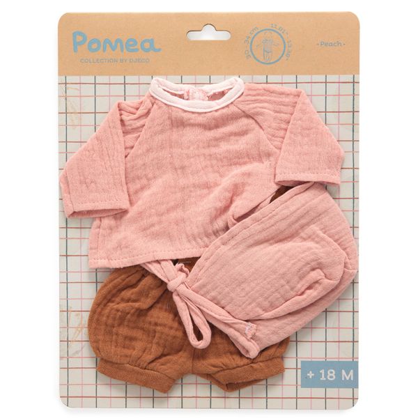 Djeco Pomea Dolls - Peach