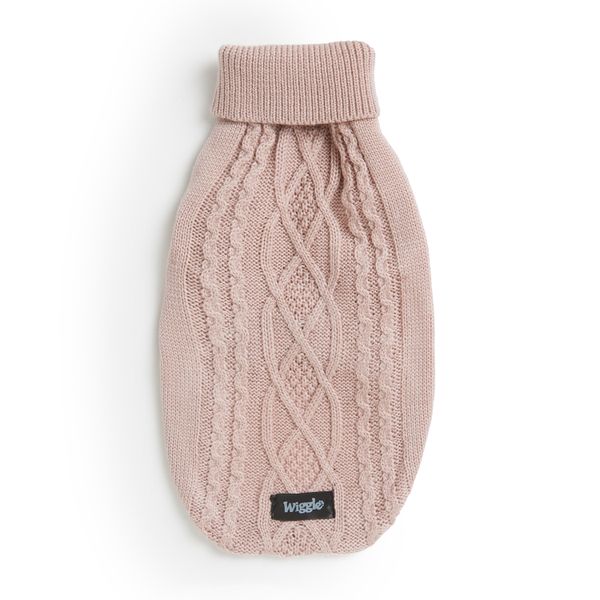 Wiggle Blush Dogs Turtle Neck Pullover