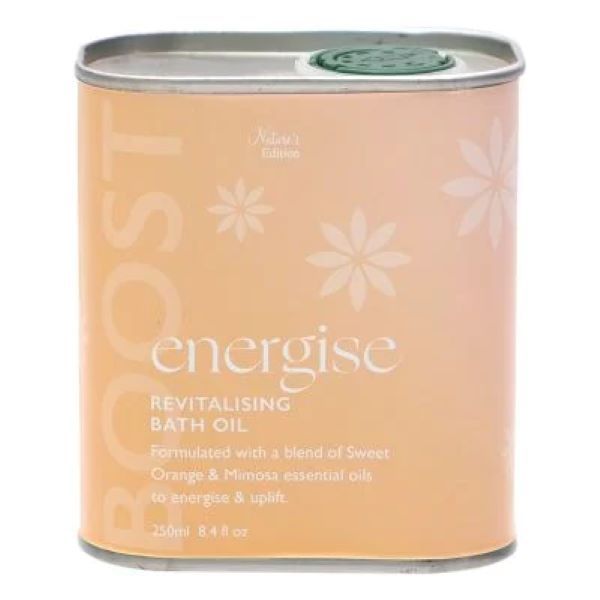 Natures Edition Energise Bath Oil x 2