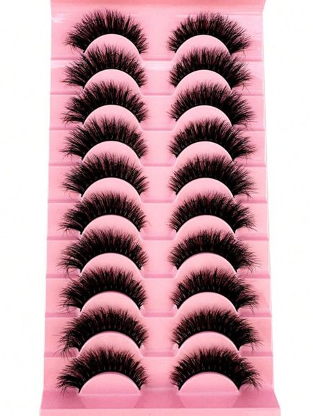 3D Mink False Eyelashes 10 Pairs