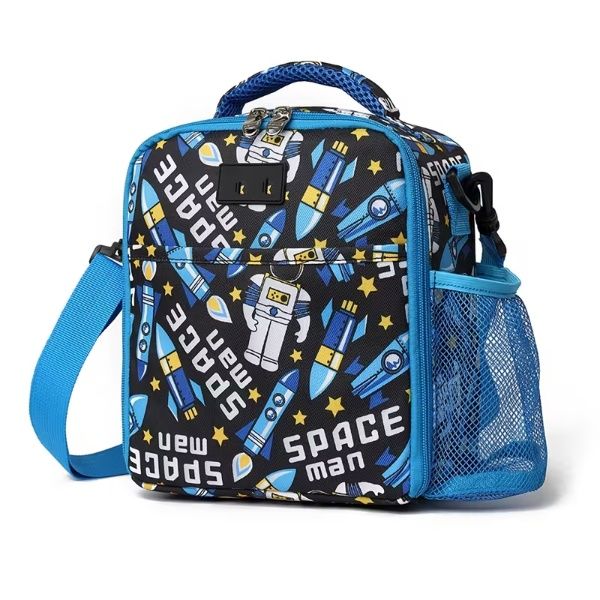 Kings Reusable Lunch Box for Picnic School Foldable Insulated Lunch Bag